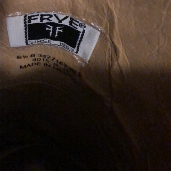 Melissa Frye Boots size 6 1/2. —Black - Picture 3 of 6